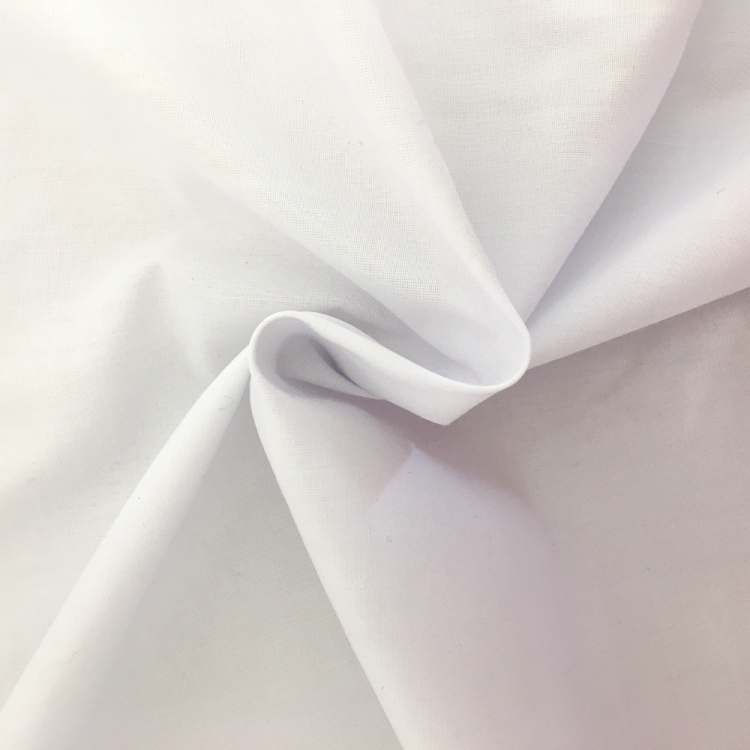 1.4 metre Polyester FLAME RETARDANT WHITE onlinefabrics.co.uk